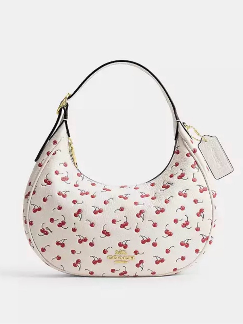 COACH Emily Shoulder Bag With Cherry Print